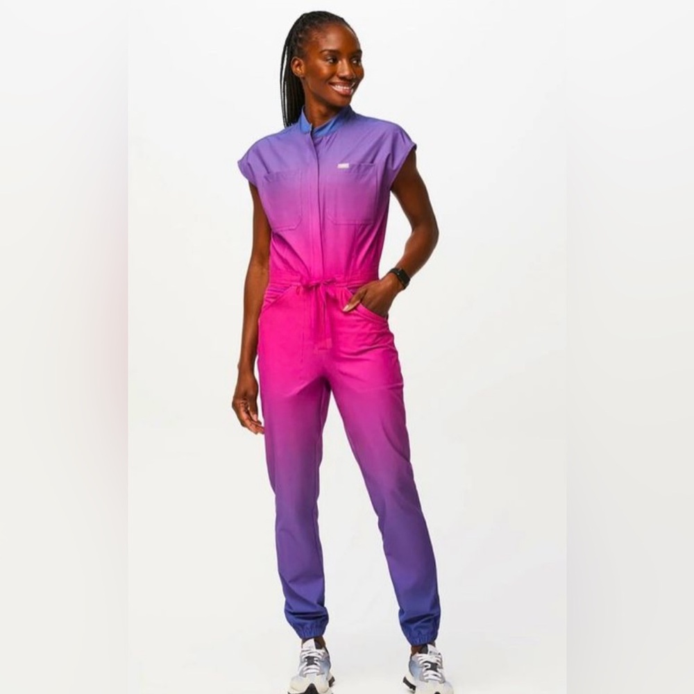 Pink & Purple Ombré figs Rafaela Scrubsuit